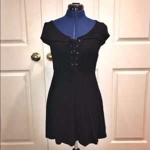 American Eagle Lace Up Dress